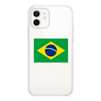 Thumbnail for Brazil Designed Transparent Silicone iPhone Cases