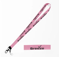 Thumbnail for Breeze Airways lanyard - pink