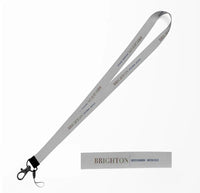 Thumbnail for Brighton City Series lanyard - light gray