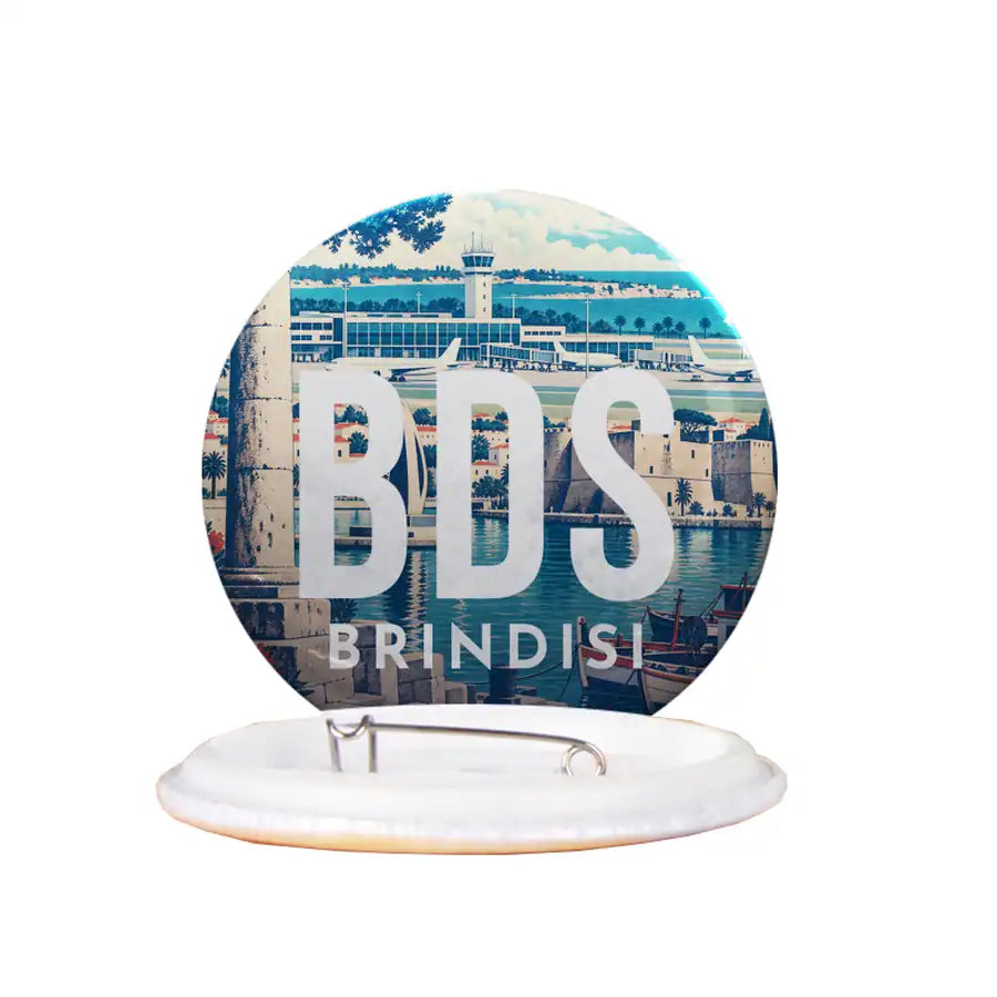 Brindisi Airport (BDS) Pins - With Code