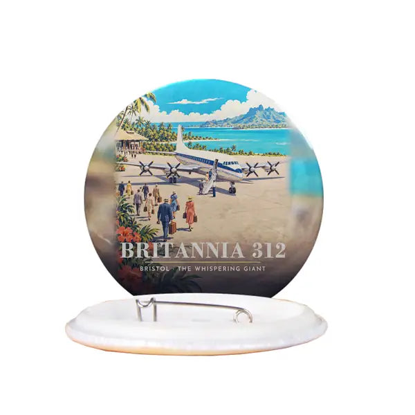 Bristol Britannia 312 - 3D - Pin - Full Print