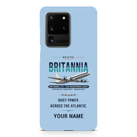 Thumbnail for Bristol Britannia 312 - Original + Name - Samsung Case - Light Blue