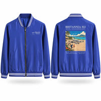 Thumbnail for Bristol Britannia 312 Stylish Jackets - Baseball Collar - Poster - Royal Blue