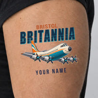 Thumbnail for Bristol Britannia 312 - Tattoo - Cartoon + Name - Man