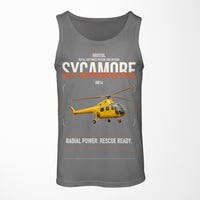 Thumbnail for Bristol Sycamore HR14 design on gray tank top