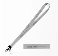 Thumbnail for Bristol (United States) City Series lanyard - light gray