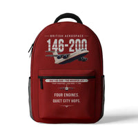 Thumbnail for British Aerospace 146-200 - 3D Backpack - Original - Red
