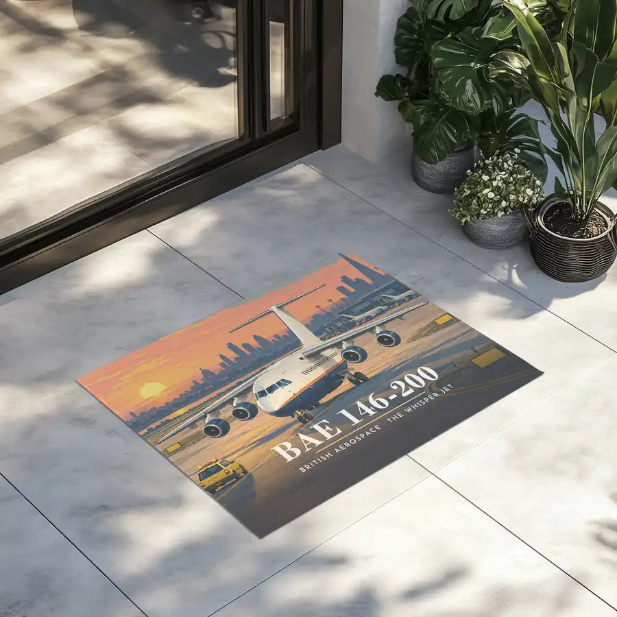 British Aerospace 146-200 - 3D - Door Mat