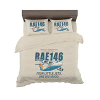 Thumbnail for British Aerospace 146-200 - Cartoon - Bedding Set - Beige