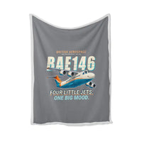 Thumbnail for British Aerospace 146-200 - Cartoon - Blanket - Gray