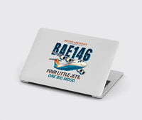 Thumbnail for British Aerospace 146-200 - Cartoon - MacBook Case - Light Gray