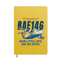 Thumbnail for British Aerospace 146-200 - Cartoon - Notebook - Yellow