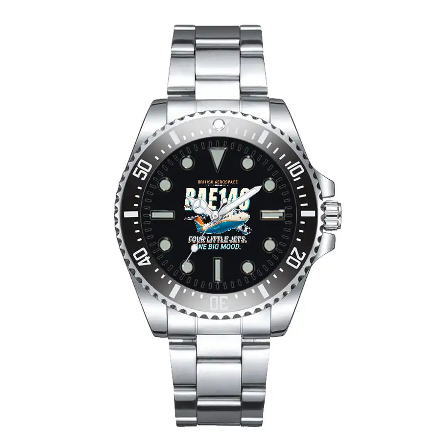 British Aerospace 146-200 - Cartoon - Premium Diver - Black