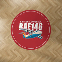Thumbnail for British Aerospace 146-200 - Cartoon - Round Carpet - Red