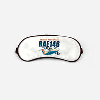 Thumbnail for British Aerospace 146-200 - Cartoon - Sleep Mask - White