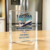 Thumbnail for British Aerospace 146-200 - Crystal Ornament - Original - Kitchen