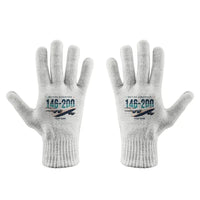 Thumbnail for British Aerospace 146-200 - Gloves - Full - Original + Name - White