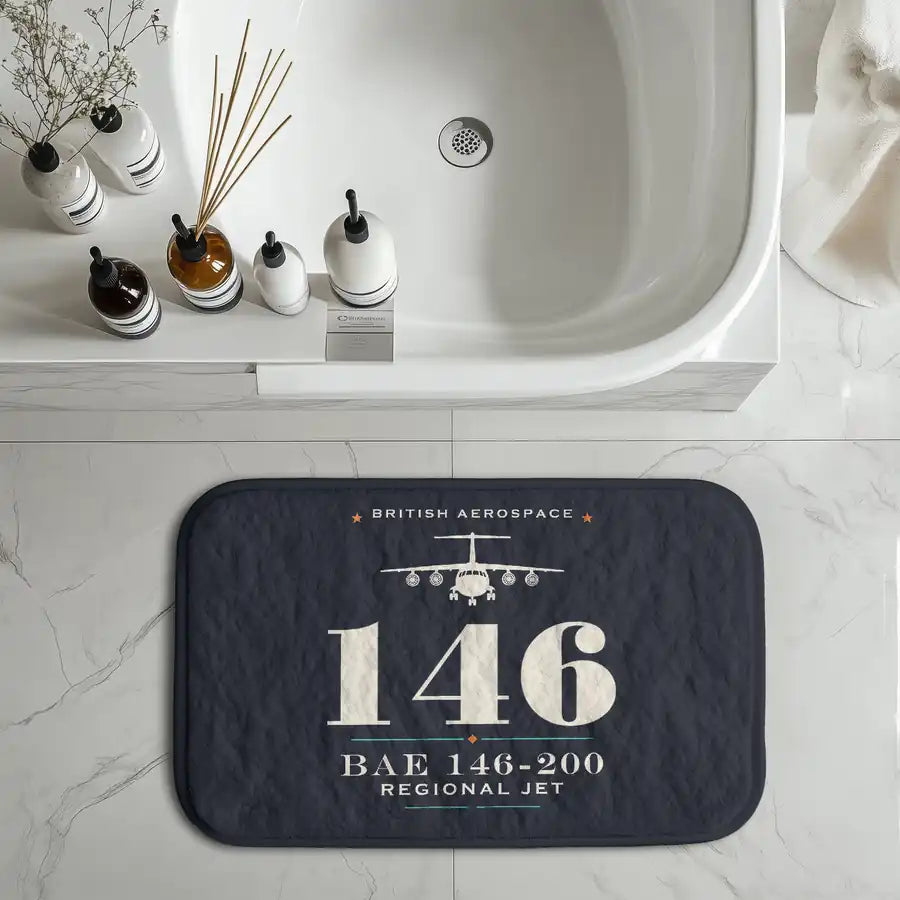 British Aerospace 146-200 - Heritage - Bath Mat