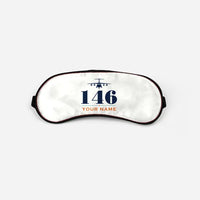 Thumbnail for British Aerospace 146-200 - Heritage + Name - Sleep Mask - White