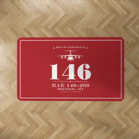 Thumbnail for British Aerospace 146-200 - Heritage - Rectangle Carpet - Red