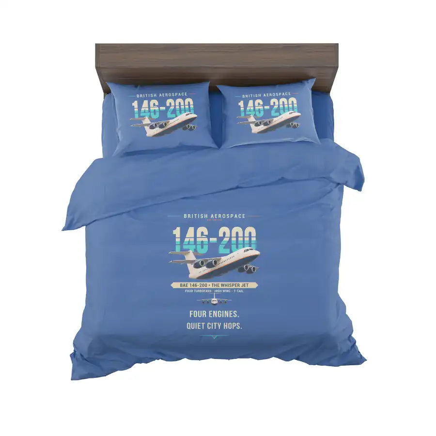 British Aerospace 146-200 - Original - Bedding Set - Blue