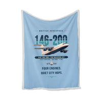 Thumbnail for British Aerospace 146-200 - Original - Blanket - Light Blue