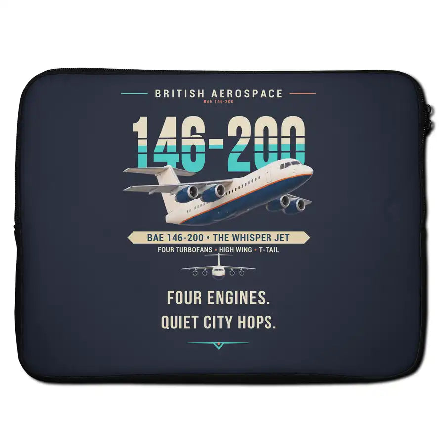 British Aerospace 146-200 - Original - Laptop Sleeve
