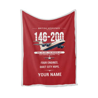 Thumbnail for British Aerospace 146-200 - Original + Name - Blanket - Red