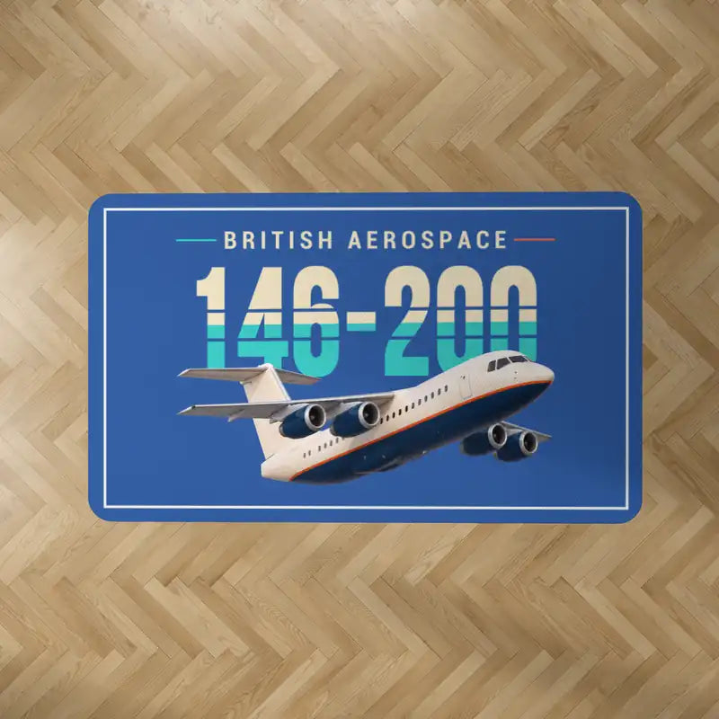 British Aerospace 146-200 - Original - Rectangle Carpet - Blue