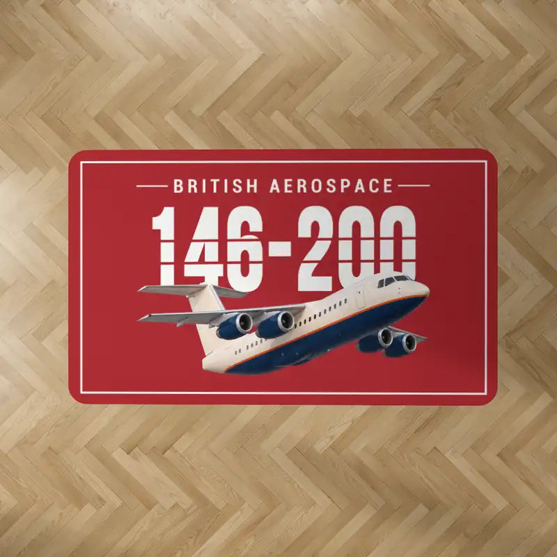 British Aerospace 146-200 - Original - Rectangle Carpet - Red