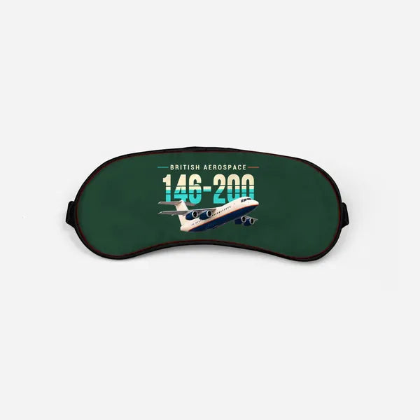 British Aerospace 146-200 - Original - Sleep Mask - Dark Green