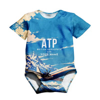 Thumbnail for British Aerospace ATP 3D All-Over Print Clothing - Baby Bodysuit - 3D + Name