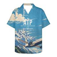 Thumbnail for British Aerospace ATP 3D All-Over Print Clothing - Hawaiian Shirt - 3D + Name