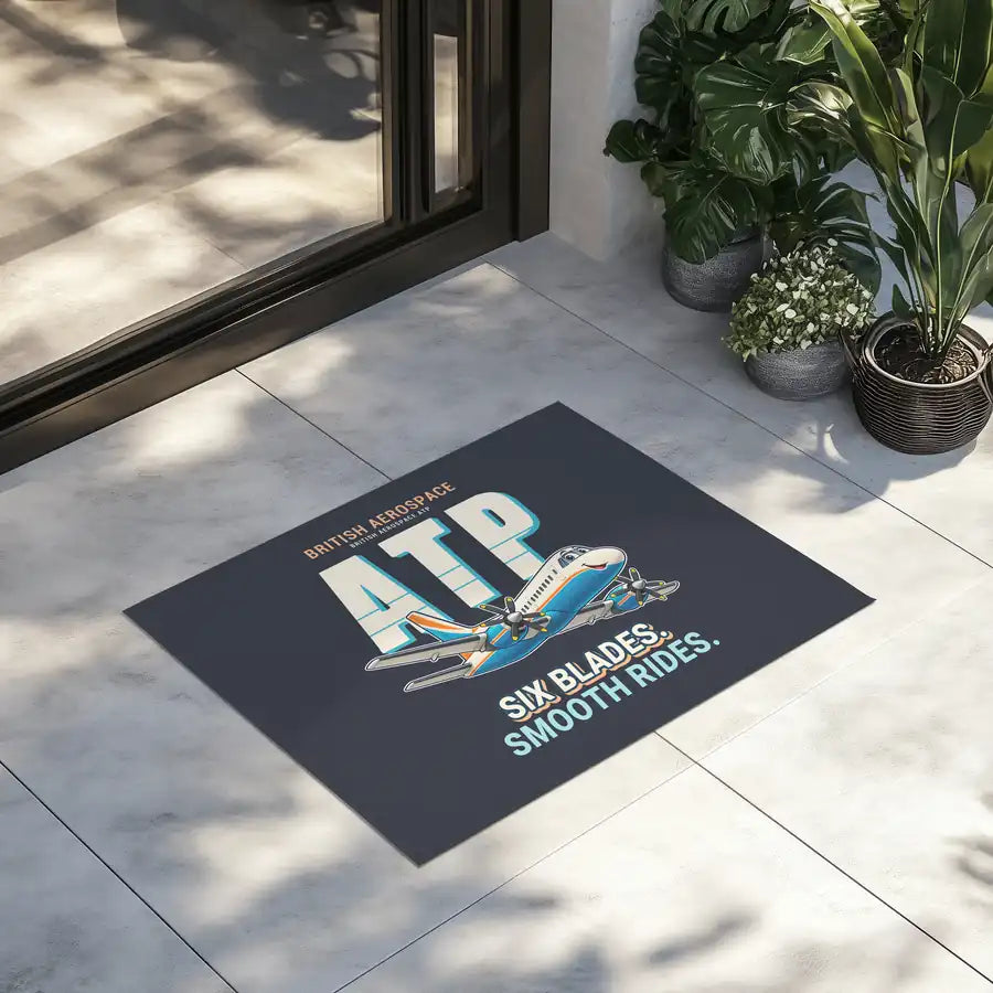 British Aerospace ATP - Cartoon - Door Mat