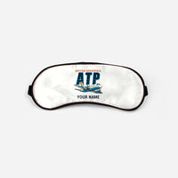 Thumbnail for British Aerospace ATP - Cartoon + Name - Sleep Mask - White