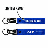 Thumbnail for British Aerospace ATP Hawk-Shaped Key Chains - Blue - Heritage - Personalized