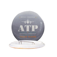 Thumbnail for British Aerospace ATP - Heritage + Name - Pin - Gray
