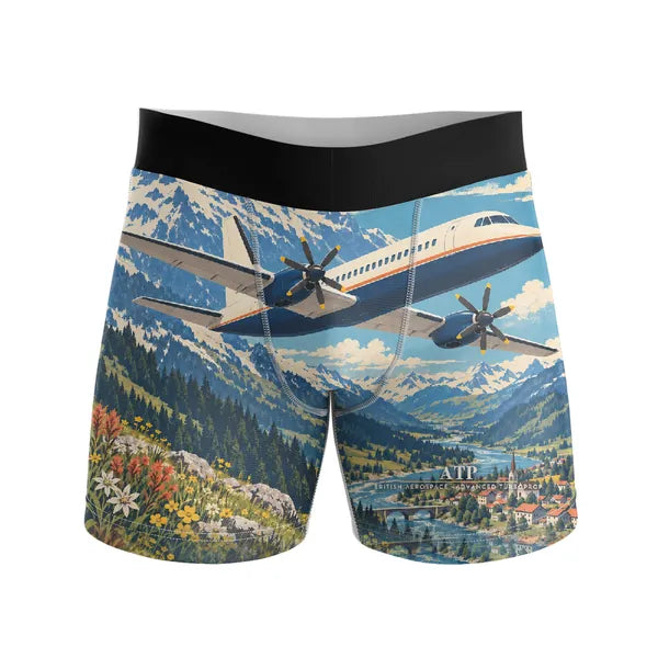 British Aerospace ATP - Men Boxers - 3D - Full Print