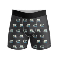 Thumbnail for British Aerospace ATP - Men Boxers - Cartoon Pattern - Black