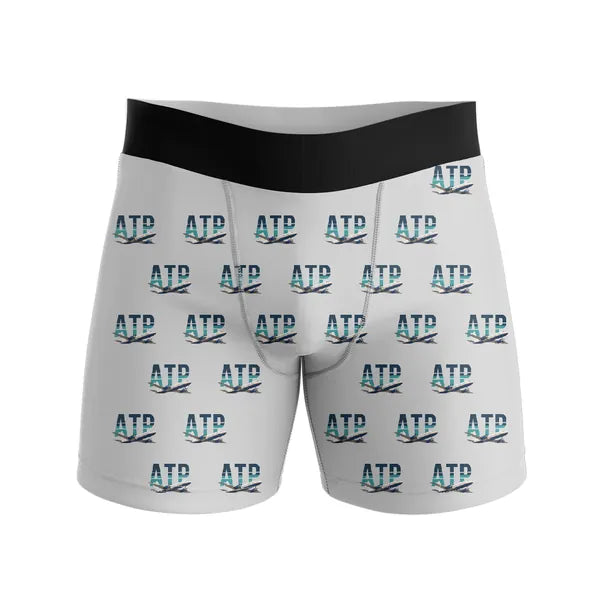British Aerospace ATP - Men Boxers - Original Pattern - Light Gray