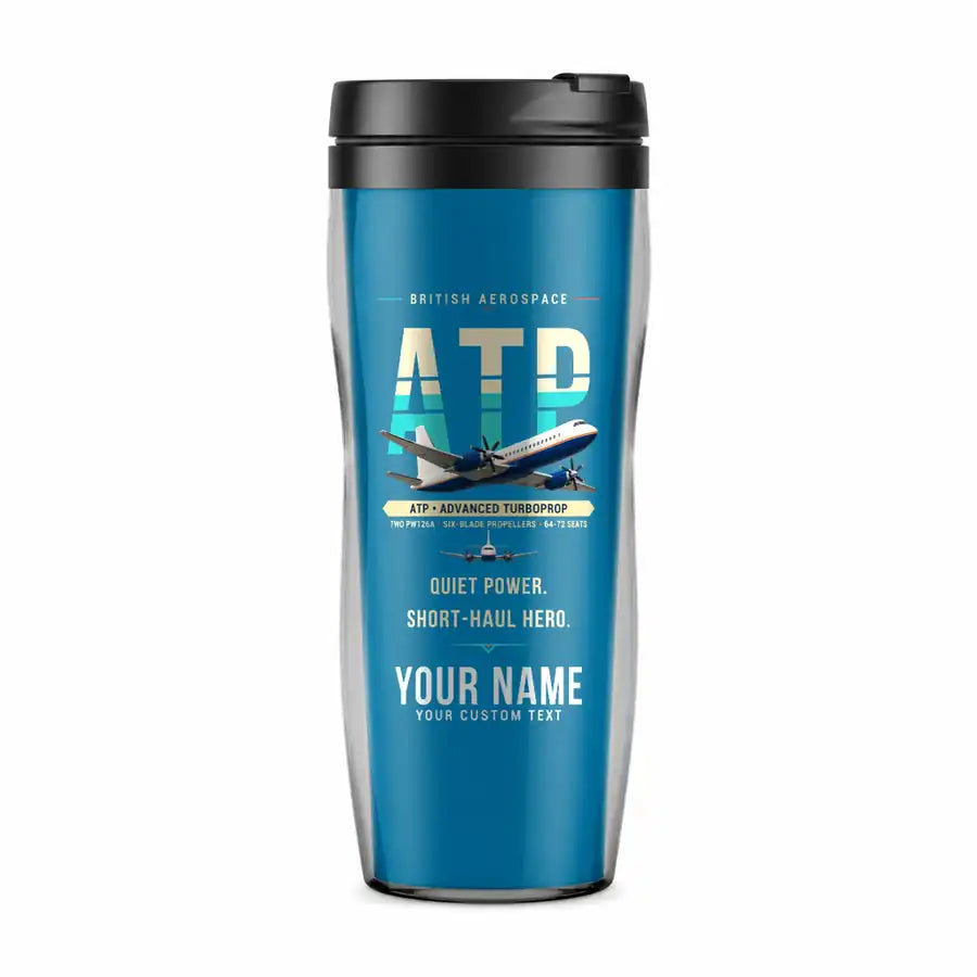 British Aerospace ATP - Original + Name - Plastic (No Holder) - Light Blue