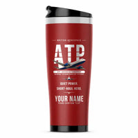 Thumbnail for British Aerospace ATP - Original + Name - Stainless Steel (No Holder) - Red