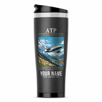 Thumbnail for British Aerospace ATP - Poster + Name - Stainless Steel (No Holder) - Gray