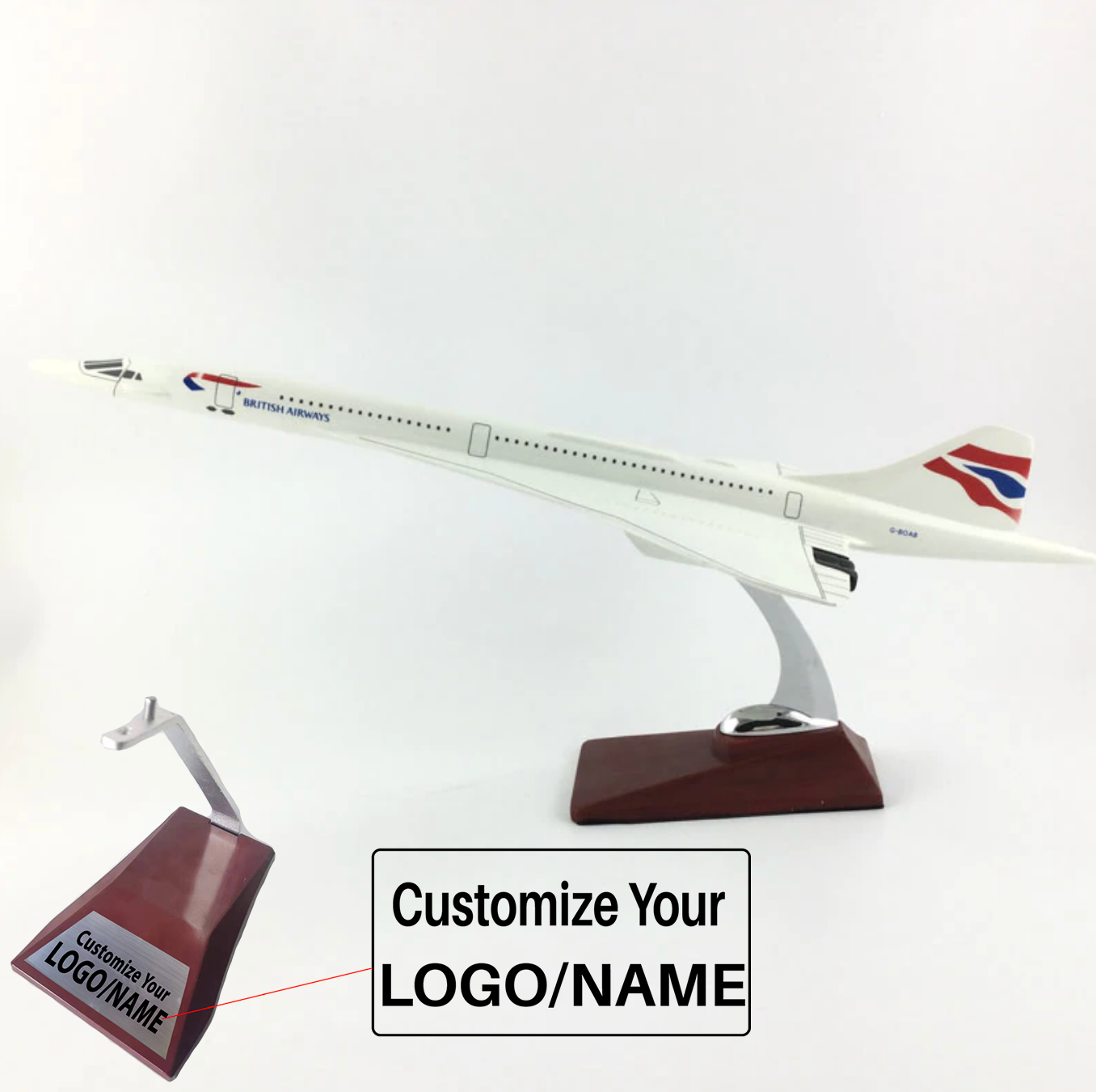AIR FRANCE British Airwaysコンコルドモデル① ②セット Concord air France and British airways Aircraft Lot Of 3
