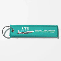 Thumbnail for British Aerospace ATP Aviator Key Chains - Turquoise