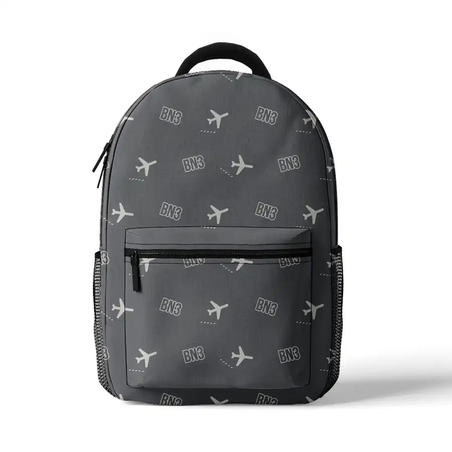 Britten-Norman BN-2A Mk III Trislander - 3D Backpack - 3D Pattern - Gray