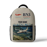 Thumbnail for Britten-Norman BN-2A Mk III Trislander - 3D Backpack - Beige + Name