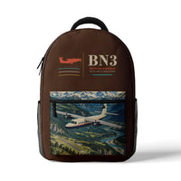 Thumbnail for Britten-Norman BN-2A Mk III Trislander - 3D Backpack - Brown