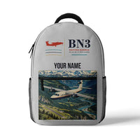 Thumbnail for Britten-Norman BN-2A Mk III Trislander - 3D Backpack - White + Name