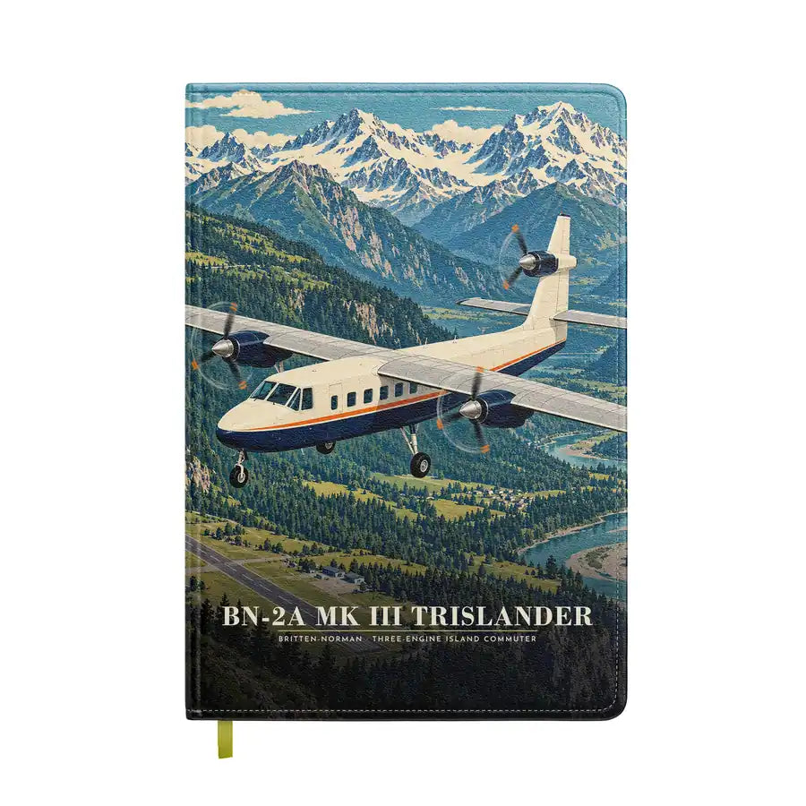 Britten-Norman BN-2A Mk III Trislander - 3D - Notebook - Full Print